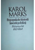Przyczynki do Historii kwestii polskiej Rękopisy z lat 1863 1864
