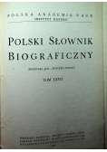 Polski słownik biograficzny Tom XXVII