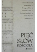 Pięć słów kościoła