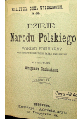 Dzieje Narodu Polskiego 1898 r