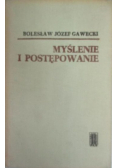 Myślenie i postępowanie