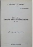 Sprawa rzekomej mniejszości niemieckiej w PRL