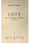 Listy do Czesława Miłosza 1952 - 1979