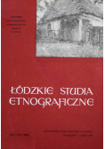 Łódzkie studia etnograficzne Tom XXII