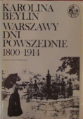 Warszawy dni powszednie 1800 1914