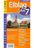 Elbląg plus 7 - plan miasta