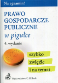 Prawo gospodarcze publiczne w pigułce 4 wydanie