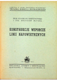 Konstrukcje wsporcze linii napowietrznych