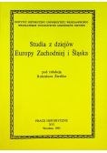 Studia z dziejów Europy Zachodniej i Śląska