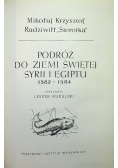 Podróż do Ziemi Świętej Syrii i Egiptu 1582 1584