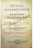 Rituale Sacramentorum 1892 r