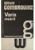 Varia Część II
