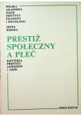 Prestiż społeczny a płeć