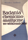Badania chemiczno analityczne we włókiennictwie