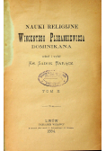 Nauki religijne Wincentego Plebankiewicza Dominikana Tom II 1884 r.