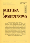 Kultura i społeczeństwo nr 1