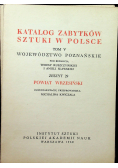 Katalog zabytków sztuki w Polsce Tom V zeszyt 29