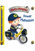 Mały chłopiec. Rower Mateusza