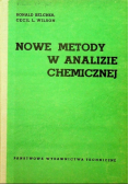 Nowe metody w analizie chemicznej