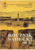 Rocznik sądecki Tom XX