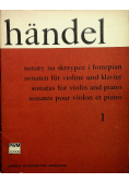 Sonaty na skrzypce i fortepian 1