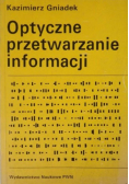 Optyczne przetwarzanie informacji