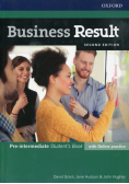Business Result Pre-Intermediate Student's Book with Online practice