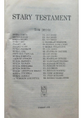 Stary Testament Tom drugi