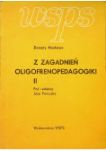 Z zagadnień oligofrenopedagogiki II