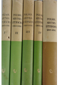 Polska krytyka literacka 5 Tomów