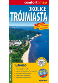 Okolice Trójmiasta mapa turystyczna 1:50 000