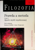 Filozofia Prawda a metoda Część I Aporie myśli współczesnej