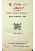 Breviarium Romanum Pras Hiemalis 1938 r.