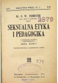 Seksualna etyka i pedagogika, 1911 r.