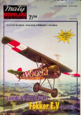 Mały modelarz Nr 7 / 98 Samolot myśliwski Fokker E.V