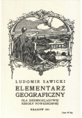 Elementarz geograficzny dla siedmioklasowej szkoły powszechnej