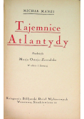 Tajemnice Atlantydy, 1924 r.