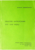 Kieleckie antroponimy XVI i XVII wieku