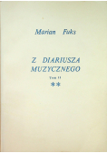 Z diariusza muzycznego tom II