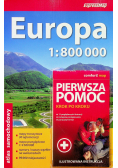 Atlas samochodowy Europa 1 800 000