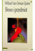 Słowo i przedmiot