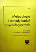 Metodologia i metody badań psychologicznych
