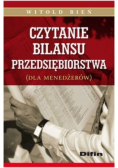 Czytanie bilansu przedsiębiorstwa dla menedżerów