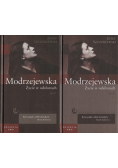 Modrzejewska. Życie w odsłonach, Tom  I i II