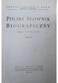 Polski słownik biograficzny Tom XI