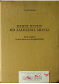 Dzieje Rzymu od założenia miasta Księgi XLI XLV