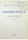 Onomastica rocznik XLIII