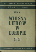 Wiosna Ludów w Europie Tom 3 Część 2