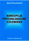 Koncepcje psychologiczne człowieka