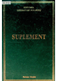 Historia literatury Polskiej Suplement